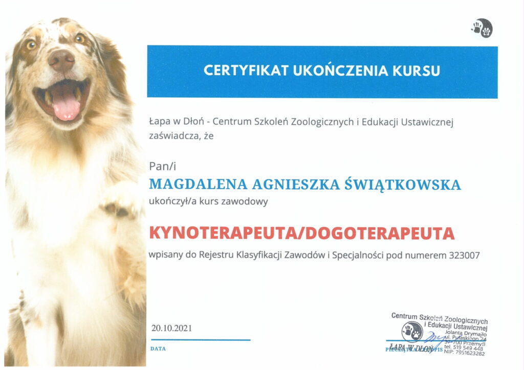 Certyfikowany Behawiorysta