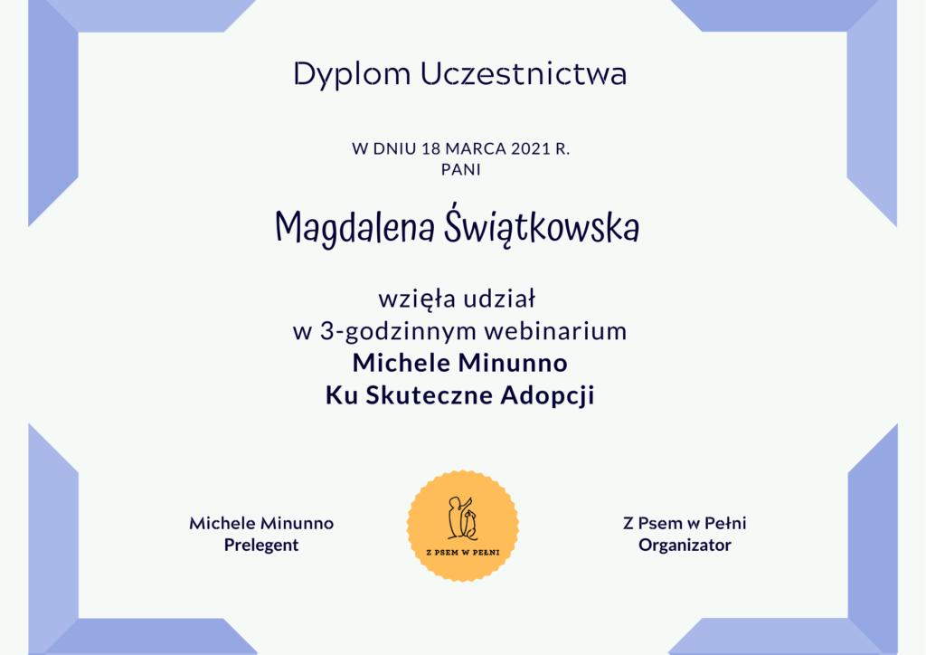 Certyfikowany Behawiorysta